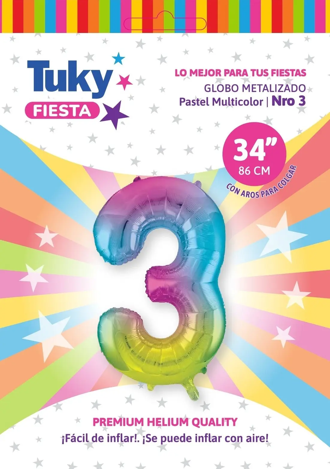 Numero 3 Pastel