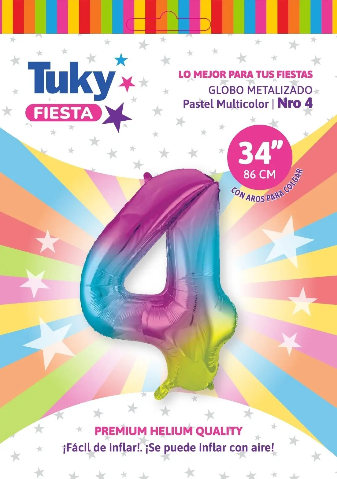 Numero 4 Pastel