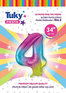 Numero 4 Pastel - 1