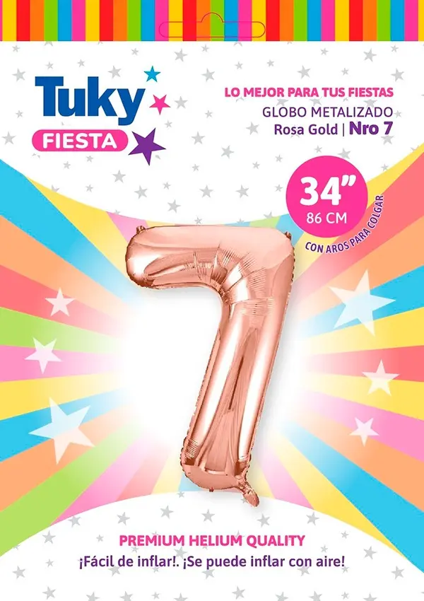 Numero 7 Rosa Gold