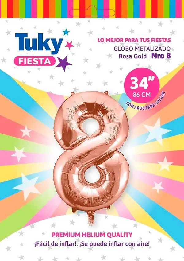 Numero 8 Rosa Gold