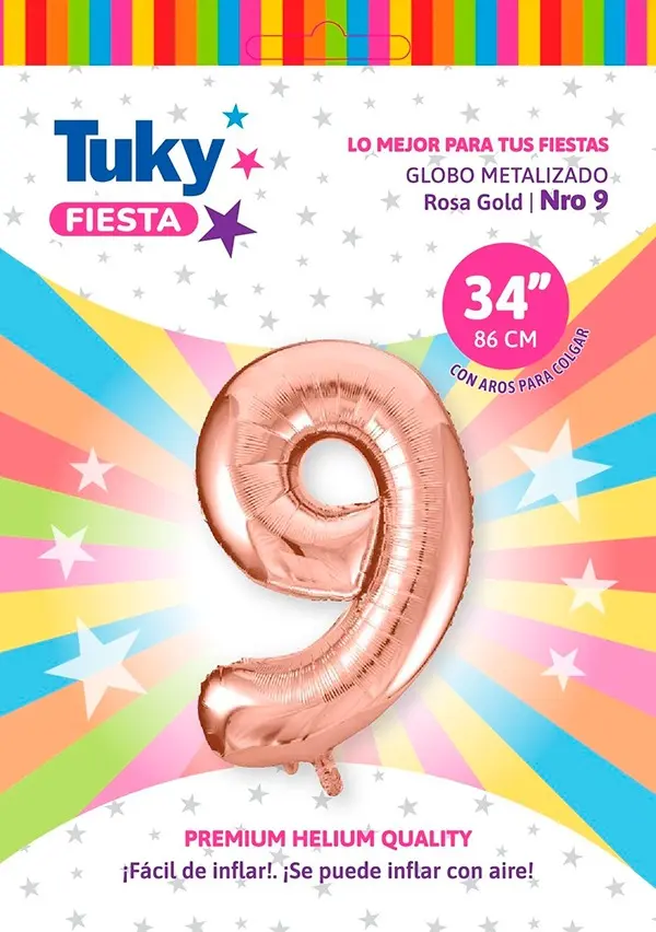 Numero 9 Rosa Gold