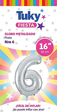 Número 6 Plata - 1