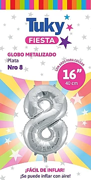 Número 8 Plata - 1