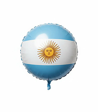 Globo Metalizado 18" Argentina - 4