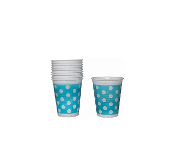 Vasos Celestes Con Lunares - 2