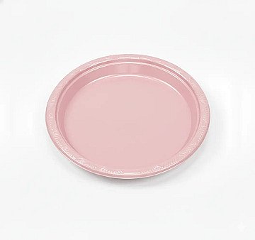 Plato Reutilizable 18 cm Rosa (Bulto x 18 Pack) - 1