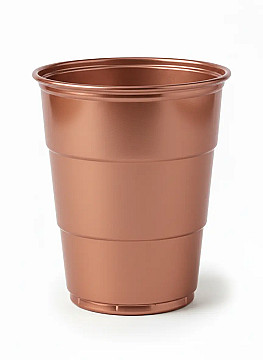 Vaso Reutilizable 210 cm3  Rosa Gold (Bulto x 18 Pack) - 1