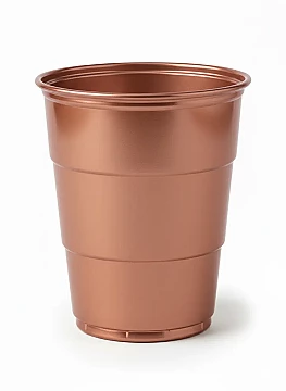 Vaso Reutilizable 210 cm3  Rosa Gold (Bulto x 18 Pack) - 1