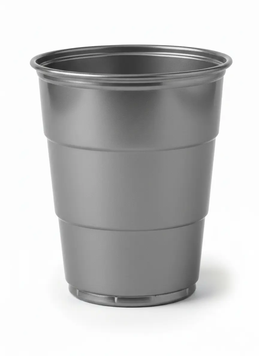 Vaso Reutilizable 210 cm3 Plata (Bulto x 18 Pack)