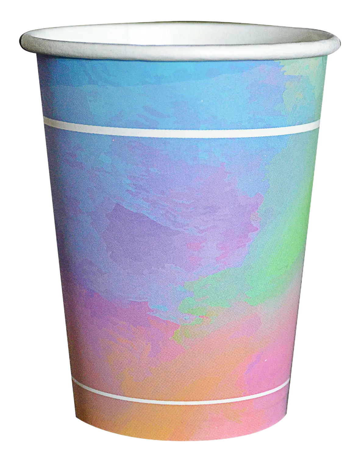 Vaso Polipapel Multicolor Pastel