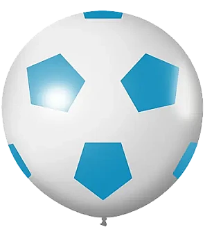 Fútbol Blanco Con Celeste - 1