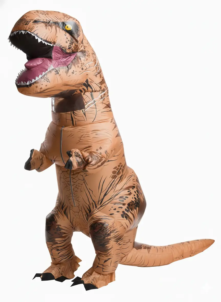 Disfraz Inflable de Dinosaurio Adulto