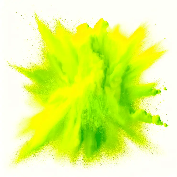 Polvos Holi Amarillo Bolsita 50 Gr