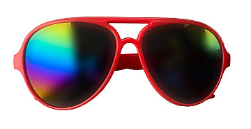 Lentes Aviador Marco Rojo - 1