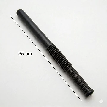 Machete de Policia Negro (37cm) x 100 Un. - 2