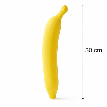 Maraca Banana Grande Fluo (30 cm) Bulto x 100 Un. - 1