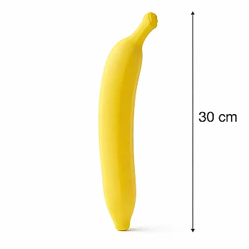 Maraca Banana Grande Fluo (30 cm) Bulto x 100 Un. - 1