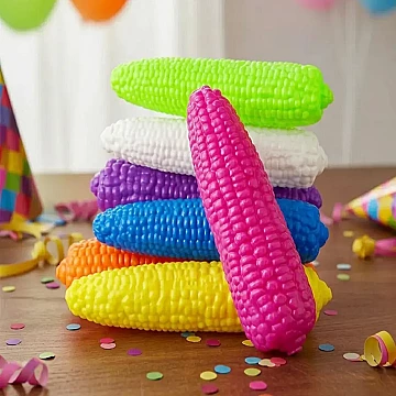 Maracas Choclos Fluo (17 cm) x Bulto x 250 Un. - 3