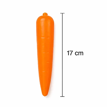 Maracas Zanahorias Fluo (17 cm) x 250 Un. - 1