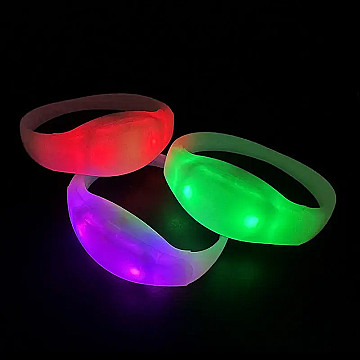 Pulsera De Goma Led - 2