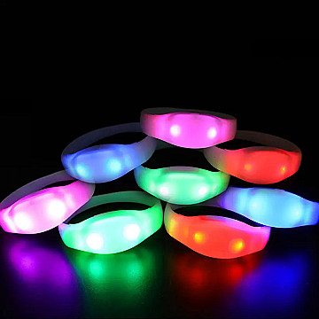 Pulsera De Goma Led - 3