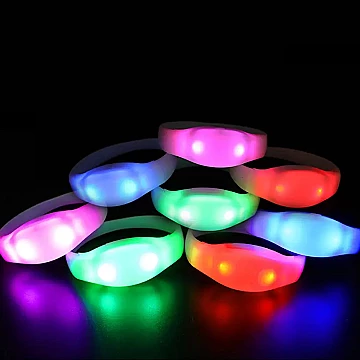 Pulsera De Goma Led - 3