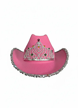 Sombrero Vaquero Con Corona y Lentejuelas - 3
