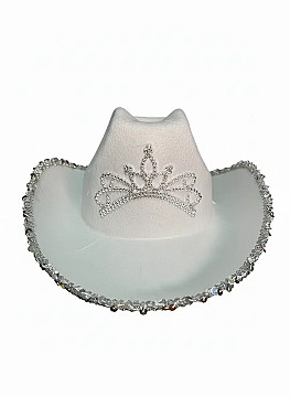 Sombrero Vaquero Con Corona y Lentejuelas - 7