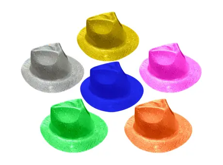 .Sombrero Tanguero con Glitter