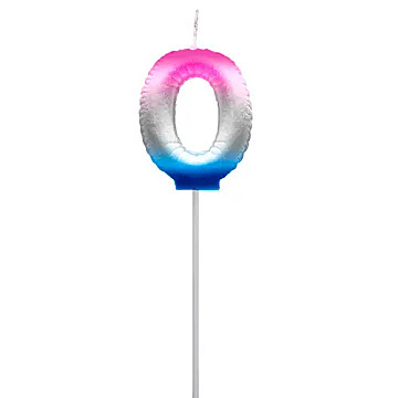 Vela Globo Metalica Nº 0 Tricolor Tuky - 1