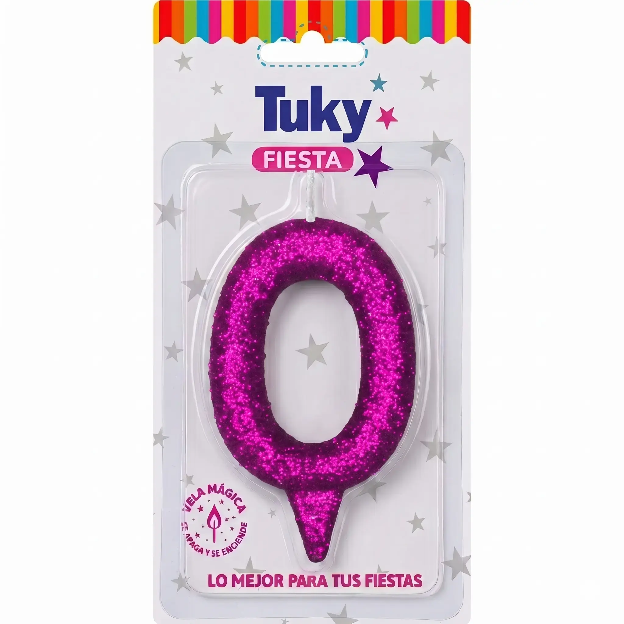 Vela Tubular Full Gibre Fucsia Nº 0.