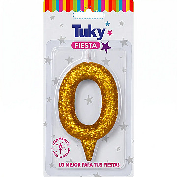 Vela Tubular Full Gibre Oro Nº 0. - 1