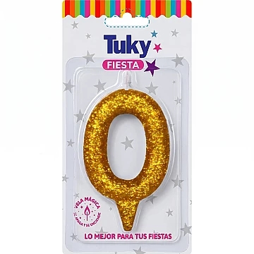 Vela Tubular Full Gibre Oro Nº 0. - 1