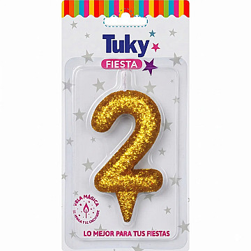 Vela Tubular Full Gibre Oro Nº 2. - 1