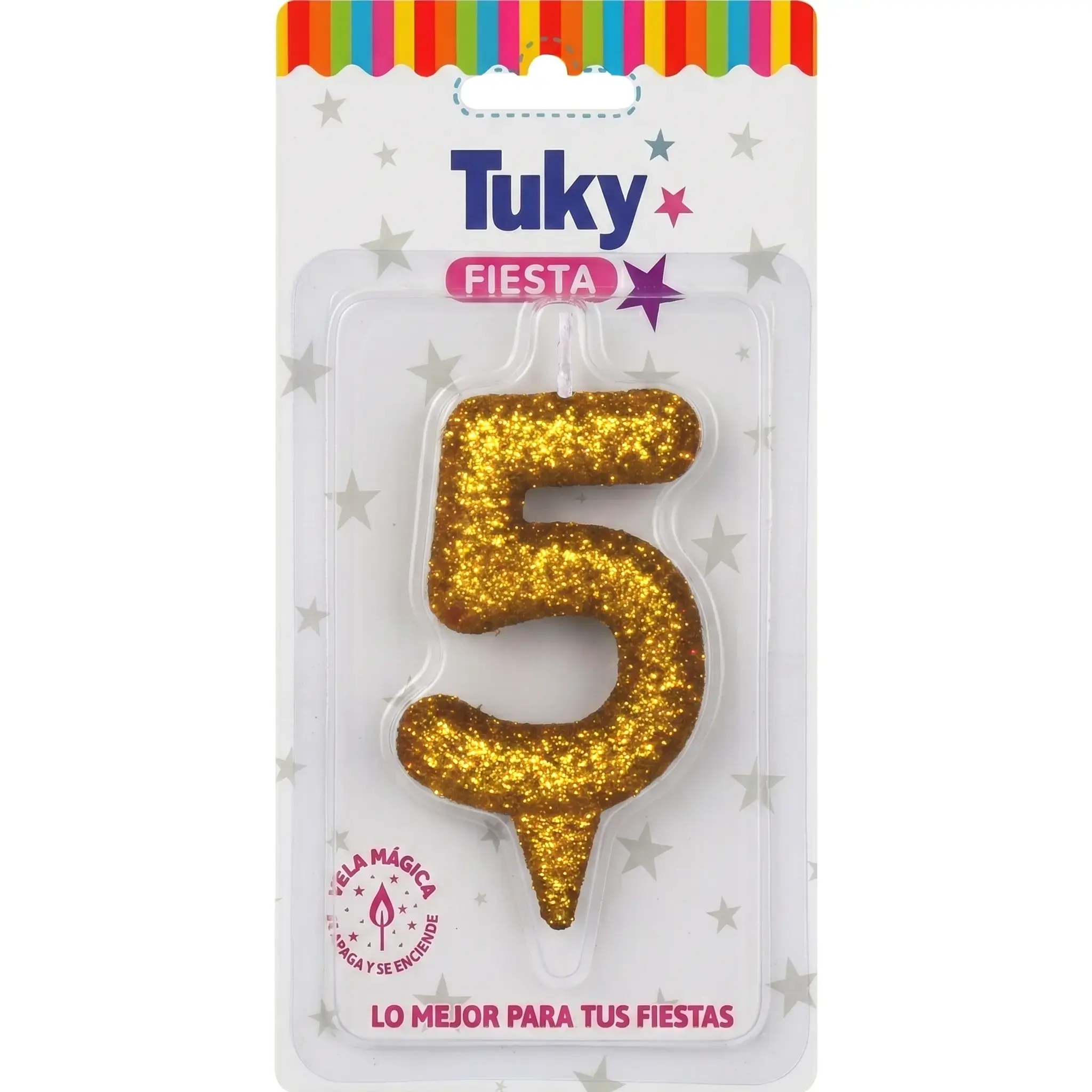 Vela Tubular Full Gibre Oro Nº 5.