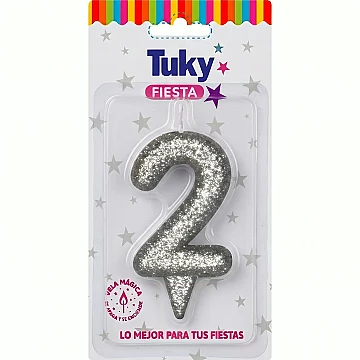 Vela Tubular Full Gibre Plata  Nº 2. - 1