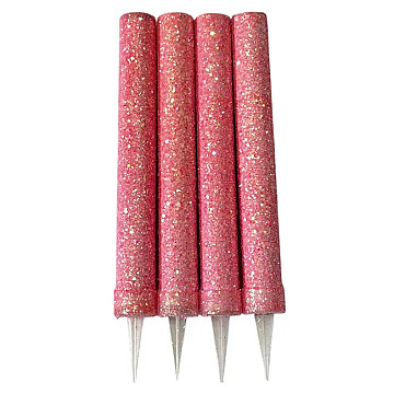 Vela Bengala Gibreada Rosa - 1