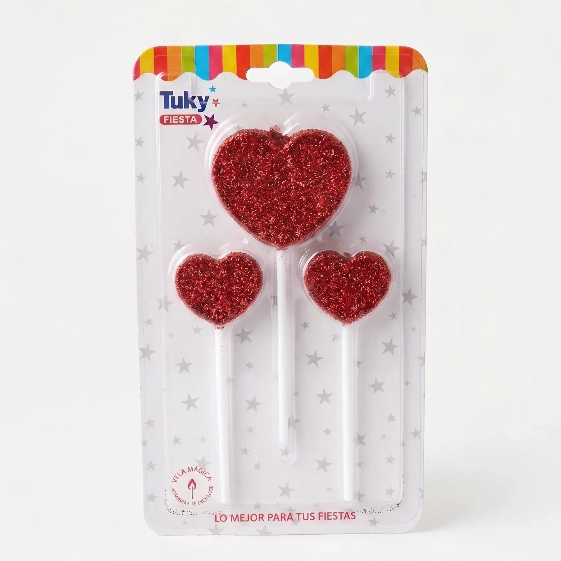 Vela Set Corazon