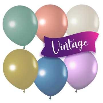 Multicolor Pastel Vintage