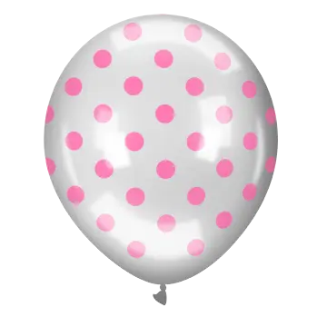 Cristal Lunares Rosa