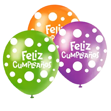 Feliz Cumple Fashion Lunares