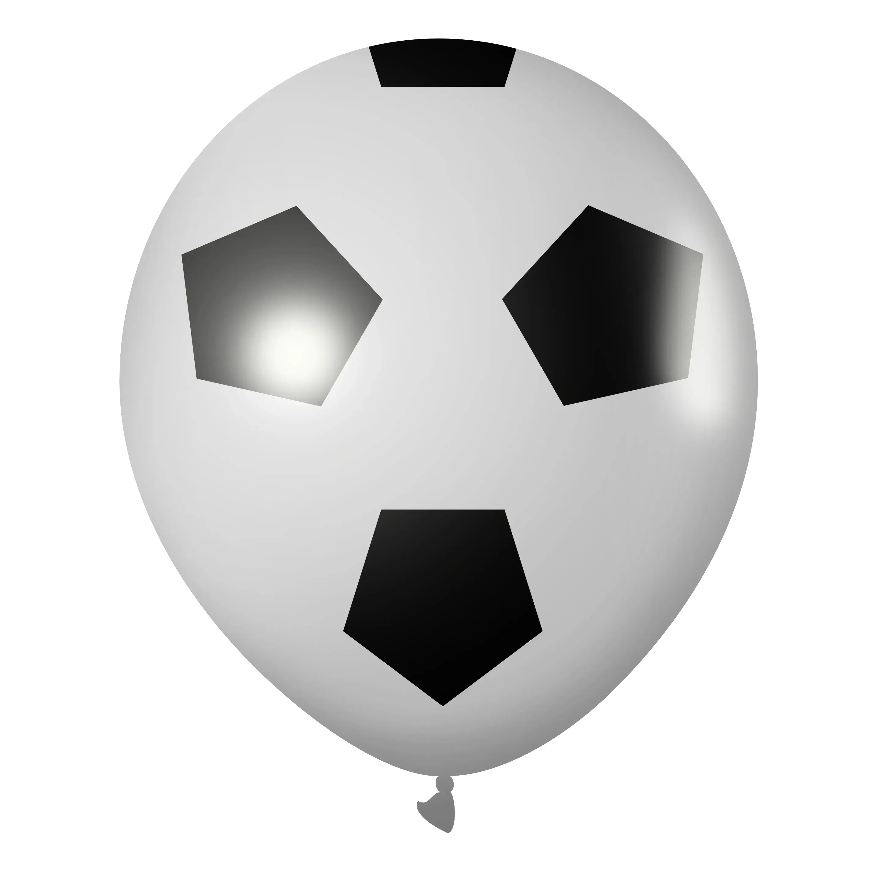 Fútbol Blanco Con Negro