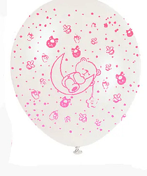 Cristal Bebe Osito Rosa - 1