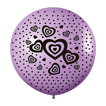 Corazones Lila - 1