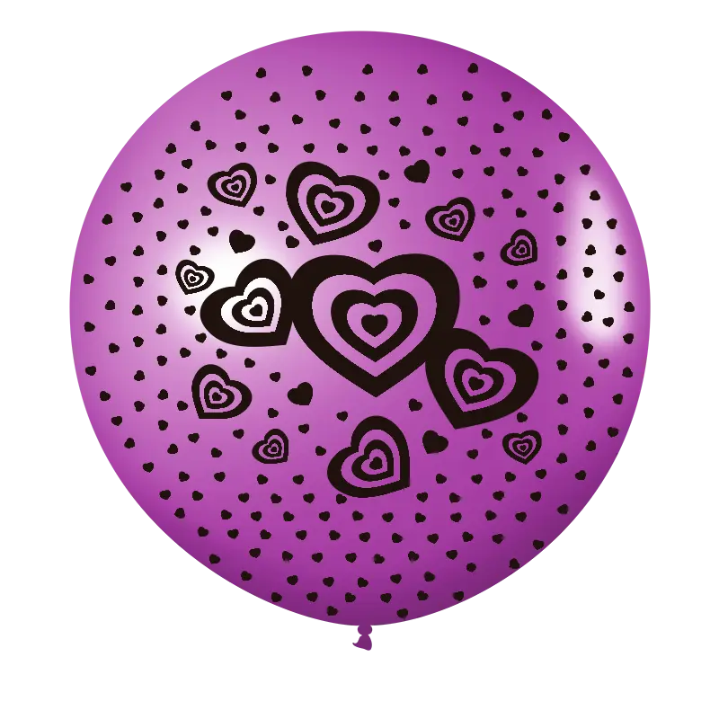 Corazones Violeta