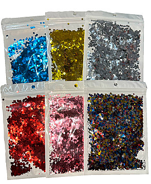 Confetti Metalizado Bolsita 10 Gr. - 1