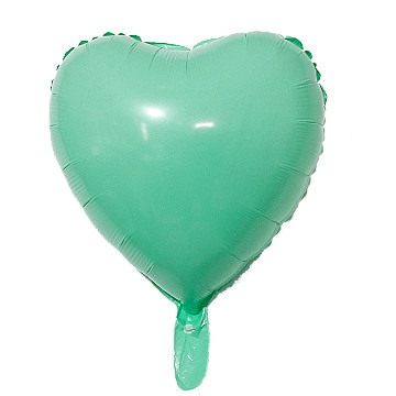 Corazon PASTEL Verde Agua - 1