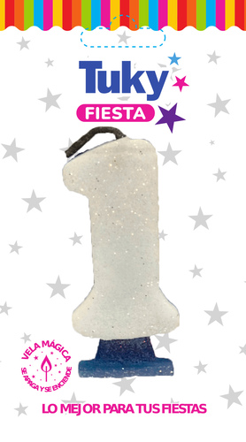 Vela Gibre Celeste Nº 1