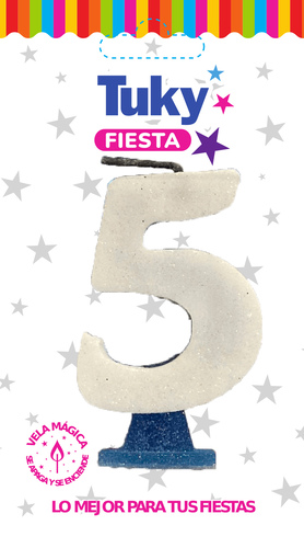 Vela Gibre Celeste Nº 5